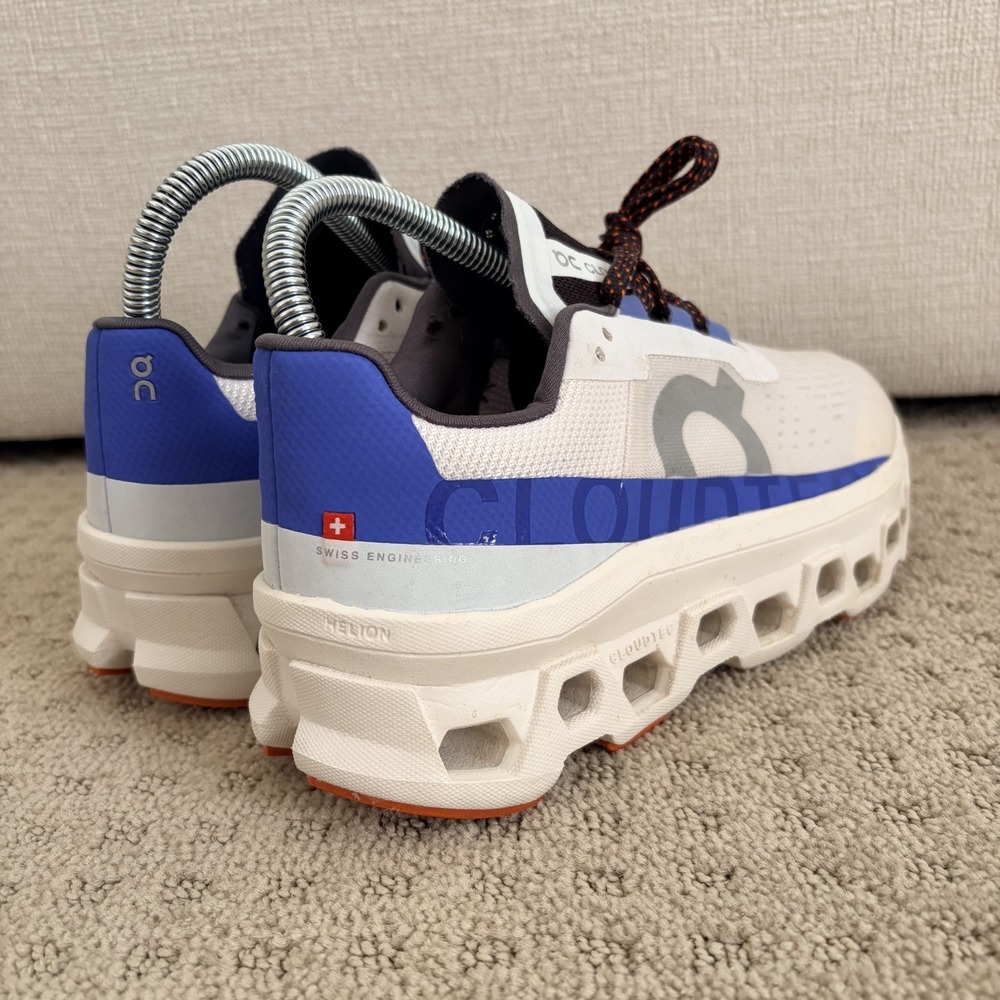On Running Cloudmonster 61.98648 in Frost Cobalt Women US W6.5 Running $170 - Picture 12 of 16